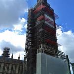 Big Ben under construction (really the Elizabeth Tower)