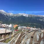 The Innsbruck train station