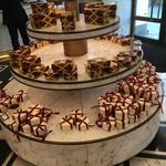 Lots of chocolate Sacher Torts at Hotel Sacher