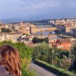 First view of the Ponte Vecchio