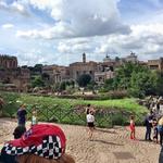 First view into the Roman Forum 