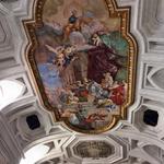 Ceiling inside the Church of San Pietro in Vincoli