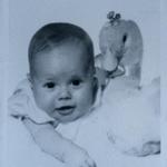 Aleta Rosen, April 23 1966 - 3 months old