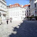 Judenplatz in Downtown Vienna